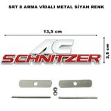 Ac Schnıtzer Arma Metal Ön Panjur Logosu Kırmızı Vidalı Model (540161260)