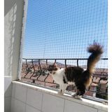Aca Balkon Kümes Ağı Teli 2X5MT Kedi Koruma Kuş Filesi Plastikdöküm - 2x5metre - 1 - 10m2