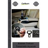 #Açacak Emniyet Kemeri Görünümlü Pratik Araba İçi Metal Cam Şişe Kemer Tokası Tasarımlı Açacak