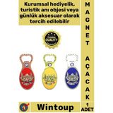 #Açacak Hediyelik Metal Buzdolabı Aksesuar Turistik Hatıra Eşyası Şık Yöresel Ayasofya Magnet Açacak