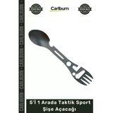 #Açacak Outdoor Kamp 2'Li Paket Pskook 5'İ 1 Arada Taktik Sport Şişe Açacağı Kombinasyonu