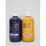 Acacia Jean's Color Altın Sarısı ve Lila Mor 2x250 ml Saç Boyası