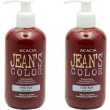 Acacia Jean's Color Amonyaksız Biber Kızılı 2x250 ml Saç Boyası