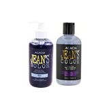 Acacia Jeans Color Boya Koruyucu Şampuan 250 Ml Ve Renkli Saç Boyası Mavi 250 Ml