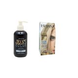 Acacia Jean's Color Mor 250ml. Blue Amonyaksız Balyaj Renkli Saç Boyası + Bianna Açıcı Set