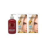 Acacia Jeans Color Pamuk Şekeri Pembe 250 ml Saç Boyası + 2 Paket Bianna Açıcı