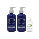 Acacia Jeans Color Saç Boyası Mavi Rüya 250ml 2ad Ve Fluweel Yeşil Çay Kolonyası 35ml