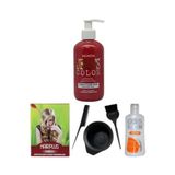 Acacia Saç Boyası Pamuk Şekeri Pembe 250ml, Saç Açıcı, Boya Temizleyici Ve Fluweel Boya Seti