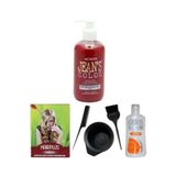 Acacia Saç Boyası Pembe 250ml, Saç Açıcı, Boya Temizleyici Ve Fluweel Boya Seti