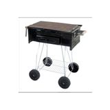 Açan 50X35 Lama Izgaralı Barbekü Mangal Katlanır Mangal Seyyar Mangal Fırınlı Mangal