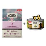Acana First Feast Kitten 1.8 kg Yavru Kedi Mama + Acana Premium Kuzulu 6x85 gr Kedi Konserve