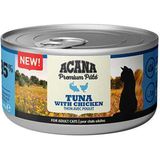 Acana Premium Pate Ezme Kedi Konservesi 85 gr Tuna Balıklı ve Tavuklu Karışık Tatlı Mama Segmenti