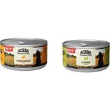 Acana Premium Pate (Ezme) Konserve Yaş Kedi Maması, Tavuklu, 85 Gr & Acana Premium Pate (Ezme) Konserve Yaş Kedi Maması, Kuzu Etli, 85 Gr