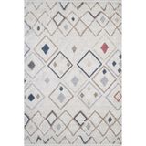 Acapulco Bej Madalyon Modern Geometrik Etnik Desenli Boho Makinada Yıkanabilir Hafif Hav Toz Vermez Leke Tutmaz Kaymaz Taban Dijital Makine Baskı Halı Oturma Odası Salon Yolluk Koridor Mutfak Halısı
