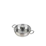 Acar 016469 Karat Çelik 28 cm Basık Tencere