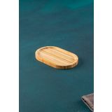 Acar 20 cm Bambu Oval Sunum Tabak
