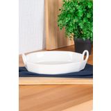 Acar 26 cm Hexagon Art Oval Kulplu Kase