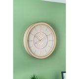 Acar 5959 Duvar Saati Krem 59 x 59 x 8,5 cm - 59 x 59 cm