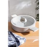 Acar Acar Ultimate Pro Dövme Karniyarik Tencere 28X7,5 cm BFT-059 - Krem - 28 x 7,5 cm