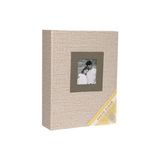 Acar Acr 15X20CM 100’LÜK Koton Desenli Fotoğraf Albümü / ACR-16WPP68100 - Krem Rengi