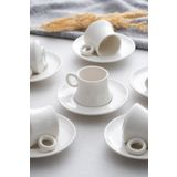 Acar Adelle 6 Kişilik Kahve Fincanı Takımı - 90 ml