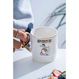 Acar Adventure Porselen Kupa - 200 ml - Renkli