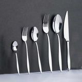 Acar ART-05003/6 Violet Silver 72 Parça 12 Kişilik Çatal Kaşık Bıçak Seti