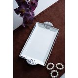 ACAR Arven Dikdörtgen Silver Sunum Tepsi - 33 cm KAI-07668/6-SLV Beyaz - Silver KAI-07668/6-SLV