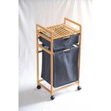 Acar Bambu Çamaşır Sepeti - 85 x 41.3 x 32.5 cm - 85 x 41.3 x 32.5 cm