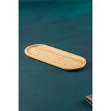 Acar Bambu Oval Sunum Tabak - 33 cm