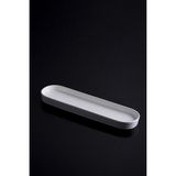 Acar Beyaz Porselen Oval Tabak 25CM