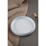Acar Bianca Perla Porselen Yuvarlak Tabak - 14 cm SCT-21-0224