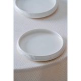 Acar Bıanco Lınea 6'lı Tatlı Tabak 14CM - YOK - Beyaz