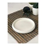 Acar Bianco Perla Porselen 14.2x2.3 cm Yuvarlak Tabak