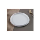 Acar Bianco Perla Porselen 23.5x2.5 cm 1 Adet Yuvarlak Tabak