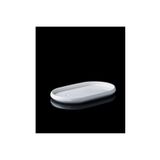 Acar Bianco Perla Porselen 26,8x16x2 cm Oval Tabak