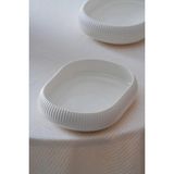 Acar Bianco Perla Porselen Oval Tabak - 17 cm - 0 - 249 ml