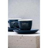 ACAR Blush 2 Kişilik Kahve Fincan Takımı - 90 ml KAL-07457/12-LCV Lacivert KAL-07457/12-LCV