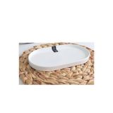 Acar Bone Oval Porselen 26x15 cm 6'lı Kayık Tabak