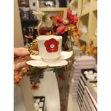 Acar Charlotte 6 Kişilik Porselen Kahve Fincan Takımı - 90 ml - 12 Adet