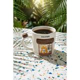 Acar Coffee Shop Porselen Kupa - 425 ml - Renkli