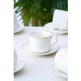 Acar Deborah Gold 6 Kişilik Çay-Nescafe Fincanı Takımı SYT-06066