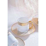 Acar Doreen 6 Kişilik 90 ml Kahve Fincan Takımı