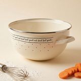 Acar Feel Good 24 cm Emaye Karıştırma Kabı Renkli Yuvarlak 1 Adet Mutfak Düzeni İçin