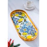 ACAR Glow Oval Cam Tepsi KOH-07329/12-GLW Renkli KOH-07329/12-GLW