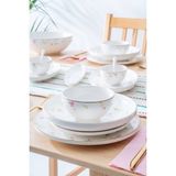 Acar Hadley 6 Kişilik 45 Parça Porselen Yemek Takımı