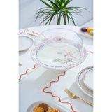 Acar Hca9090 Laila Desenli Ayaklı Kek Fanusu 30 Cm