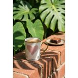Acar Heart Porselen Kupa Pembe - 250 ml - Renkli