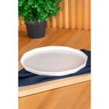 Acar Hexagon Art 6 Adet 21 Cm Porselen Tatlı Tabağı Bhm-05356