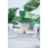 Acar HXF-06551 Thelma Silver Beyaz 6lı Kahve Fincan Takımı - 90 ml